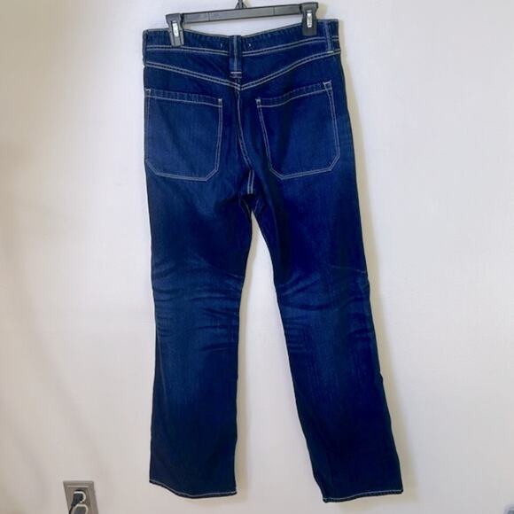 NEW Free People We The Free dark wash patch pocket jeans, 30 - Picture 5 of 9